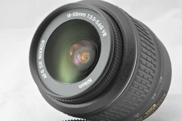 Nikon ニコン DX AF-S NIKKOR 18-55mm f3.5-5.6 G VR nikon #1027