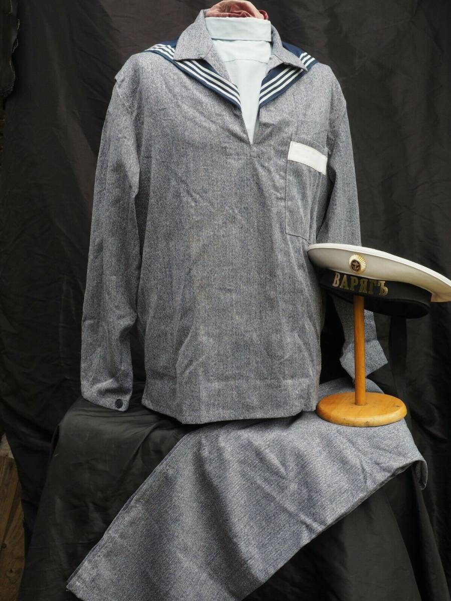 稀少】ソ連 海軍 制服 冷戦 ロシア軍 ソビエト サマーユニフォーム