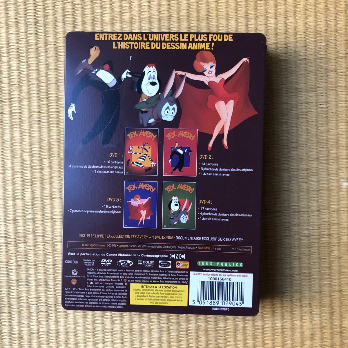 Tex TEX - Vol. : 激 ドルーピー 名作アニメシリーズ DVDテックス