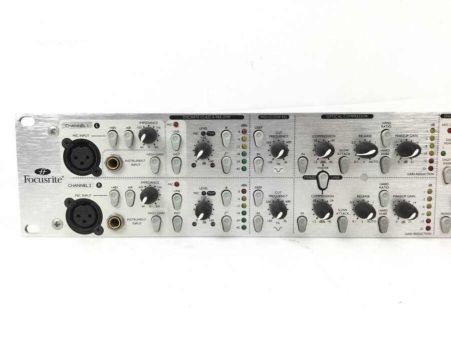 Focusrite PLATINUM 10 TWINTRAK PRO マイクプリアンプ/コンプレッサー