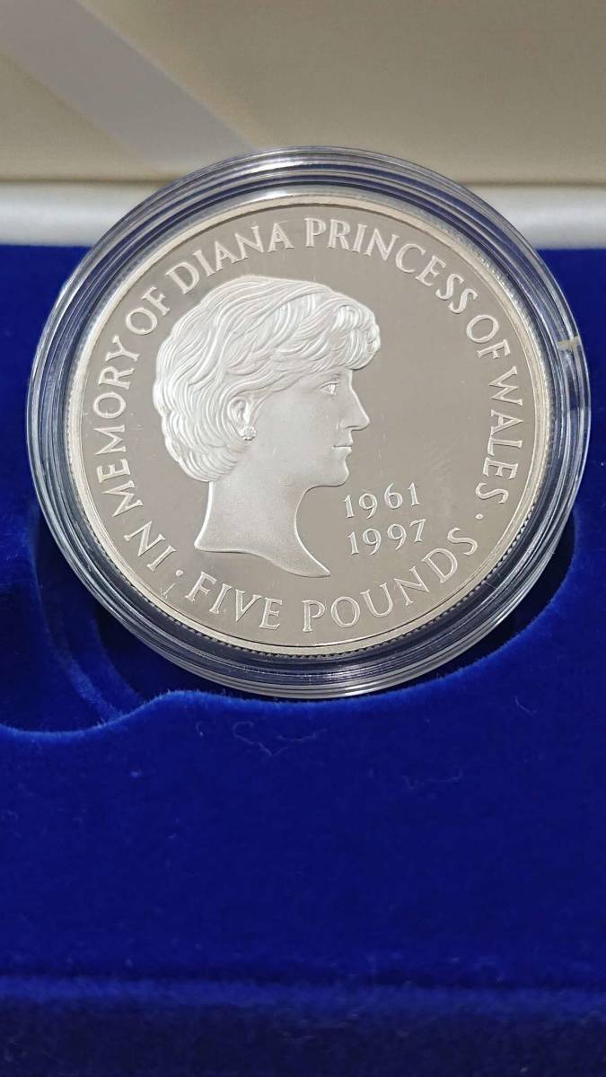 1957 【SILVER925】ダイアナ妃 SILVER PROOF Memorial coin 追悼記念