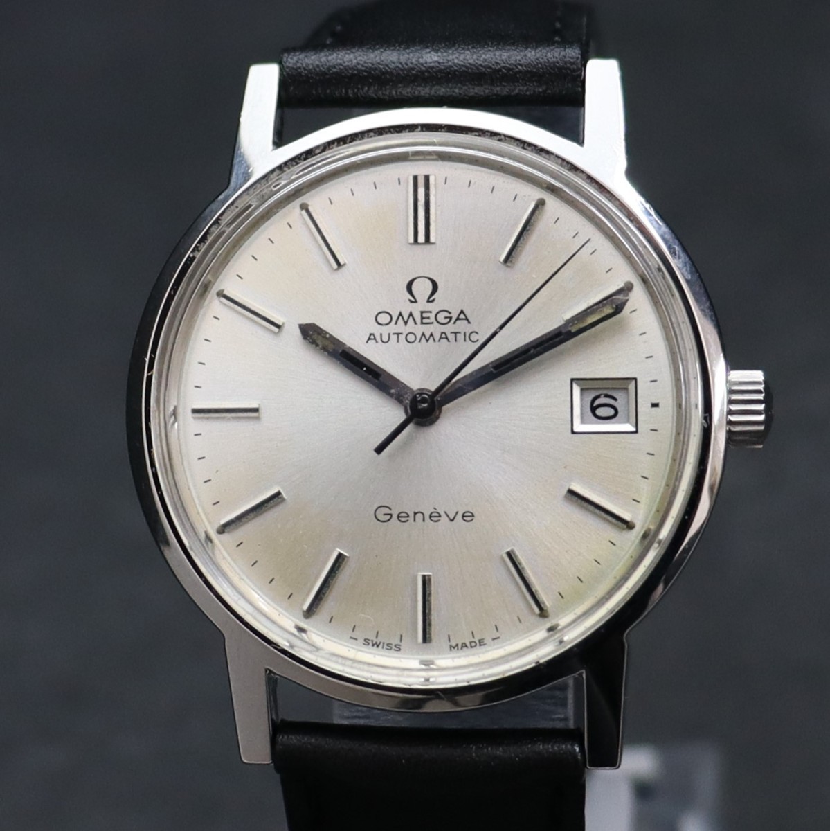 R3.10月OH済 OMEGA Geneve オメガ ジュネーブ 166.0163 Cal.1012 自動 