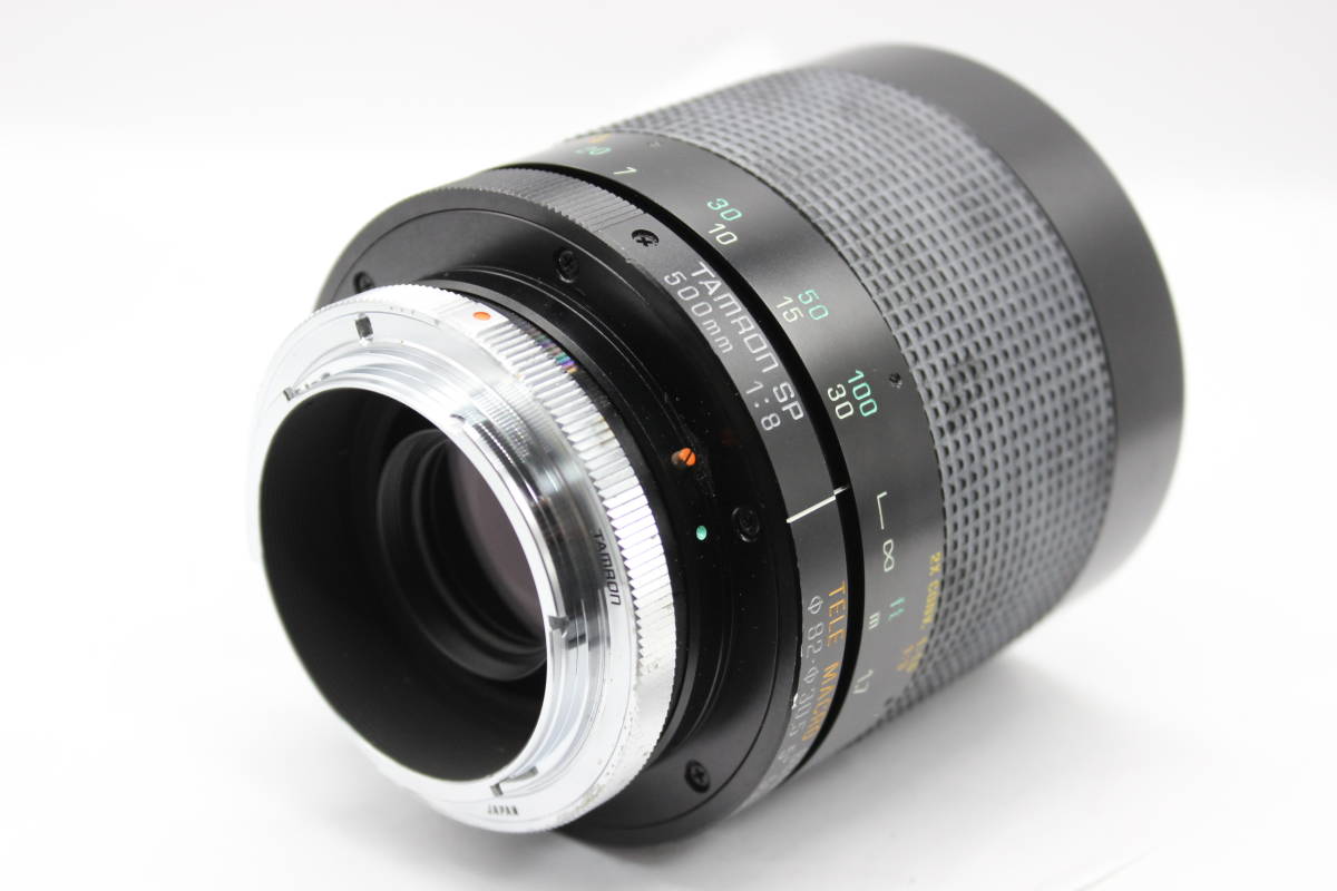 ★良品★ Tamron SP 500mm F8 Tele Macro BBAR MC for Canon ミラーレンズ A107 500mm SP Tamron MC BBAR 2026年最新Yahoo!オークション
