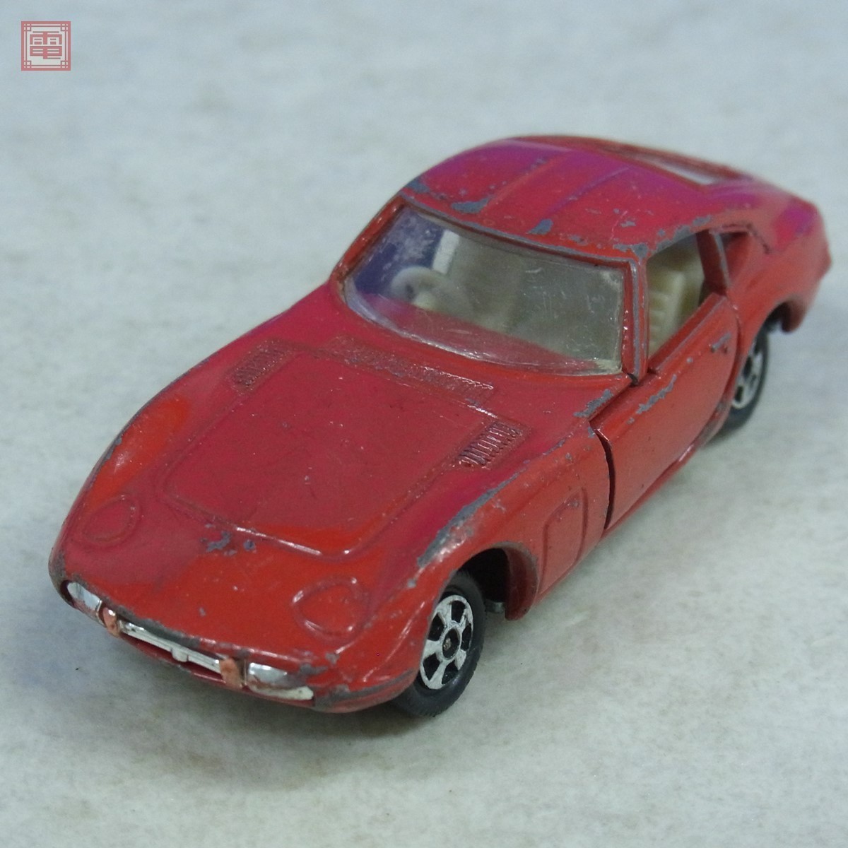 トミカ 日本製 No.5 トヨタ 2000GT 1Aホイール 旧ホイール 黒箱 トミー
