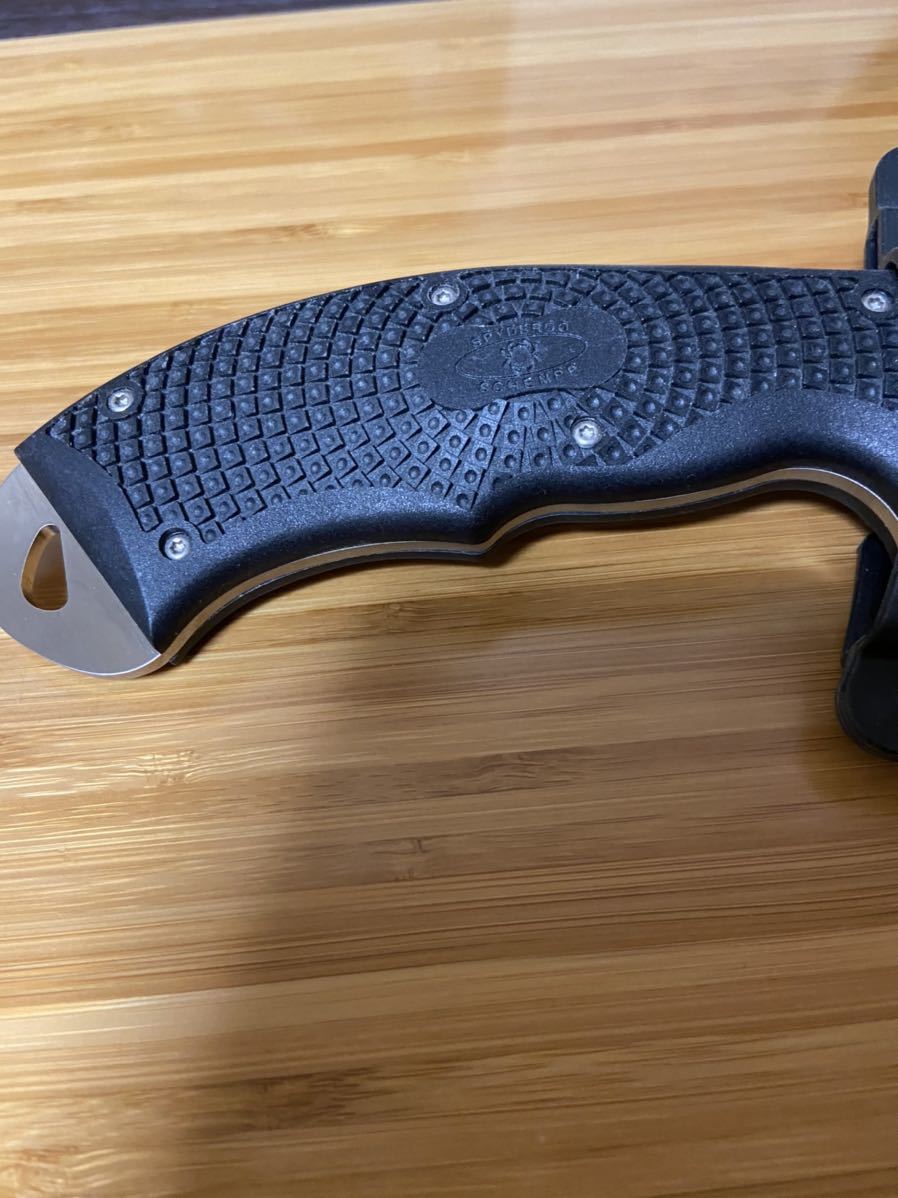 スパイダルコナイフ H1鋼ロックソルト エド・シェイプ氏のデザイン　錆びないナイフ　レアなナイフ_2