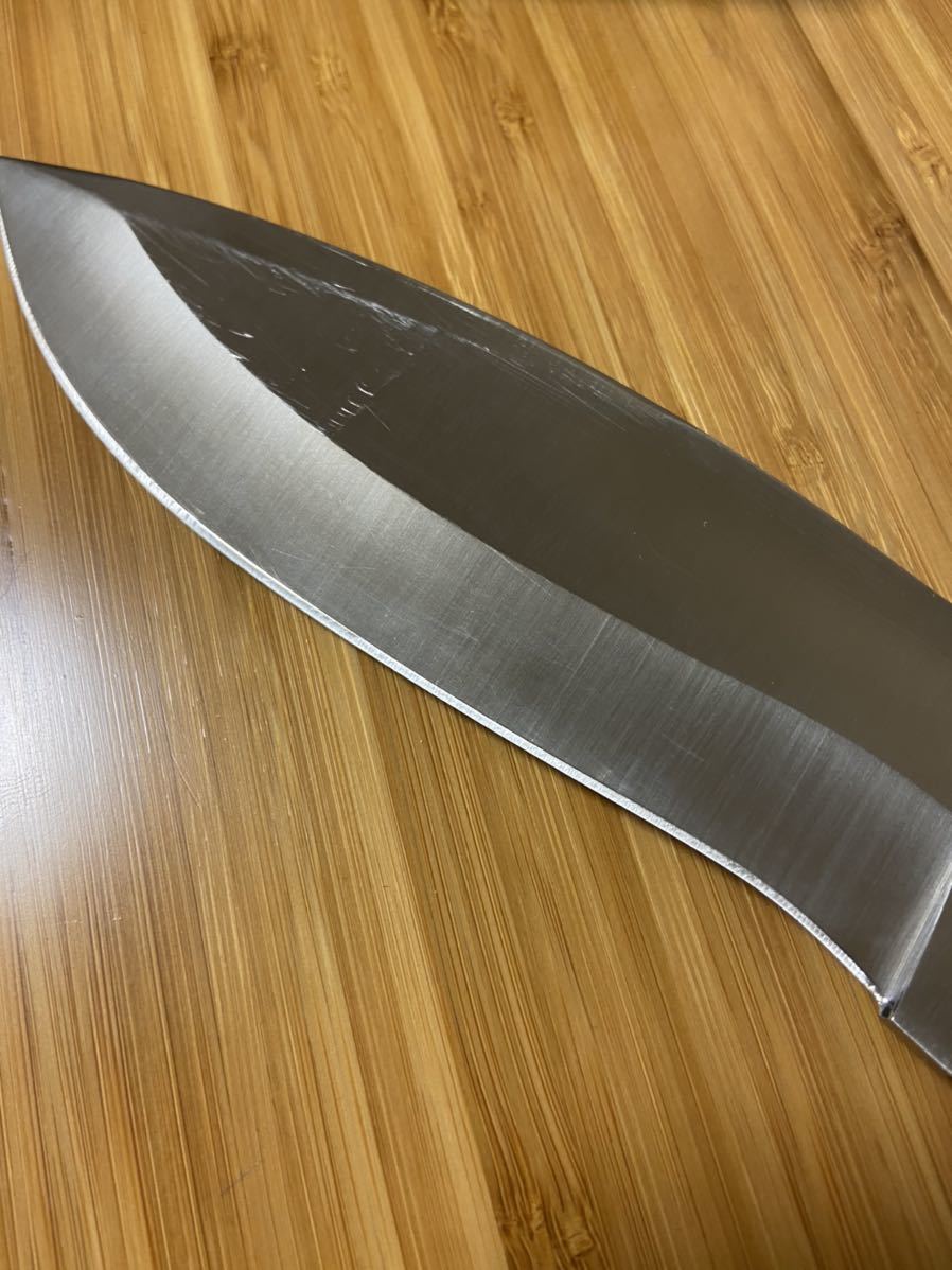 スパイダルコナイフ H1鋼ロックソルト エド・シェイプ氏のデザイン　錆びないナイフ　レアなナイフ_6