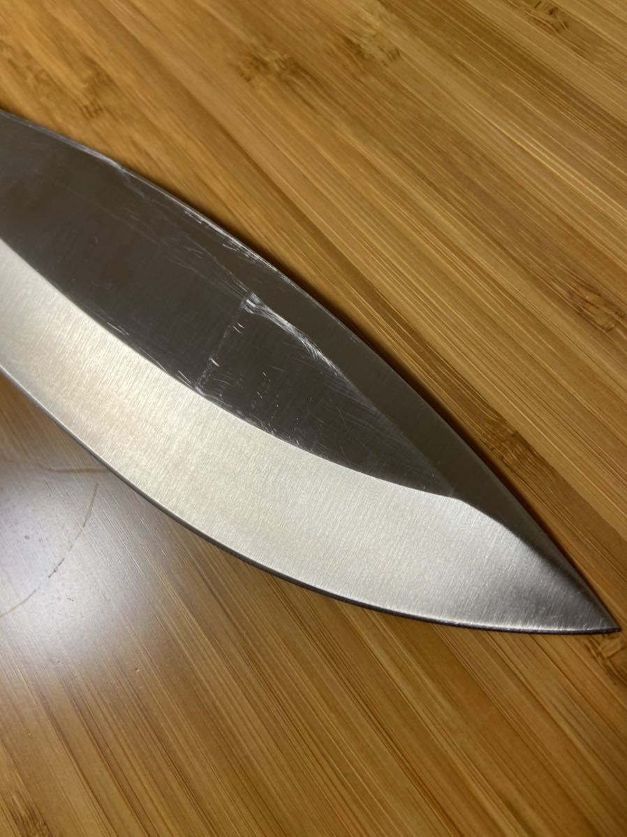 スパイダルコナイフ H1鋼ロックソルト エド・シェイプ氏のデザイン　錆びないナイフ　レアなナイフ_7