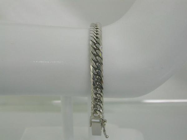 ＜新品＞　プラチナ　６面W喜平　３０ｇ　２０ｃｍ　ブレス！