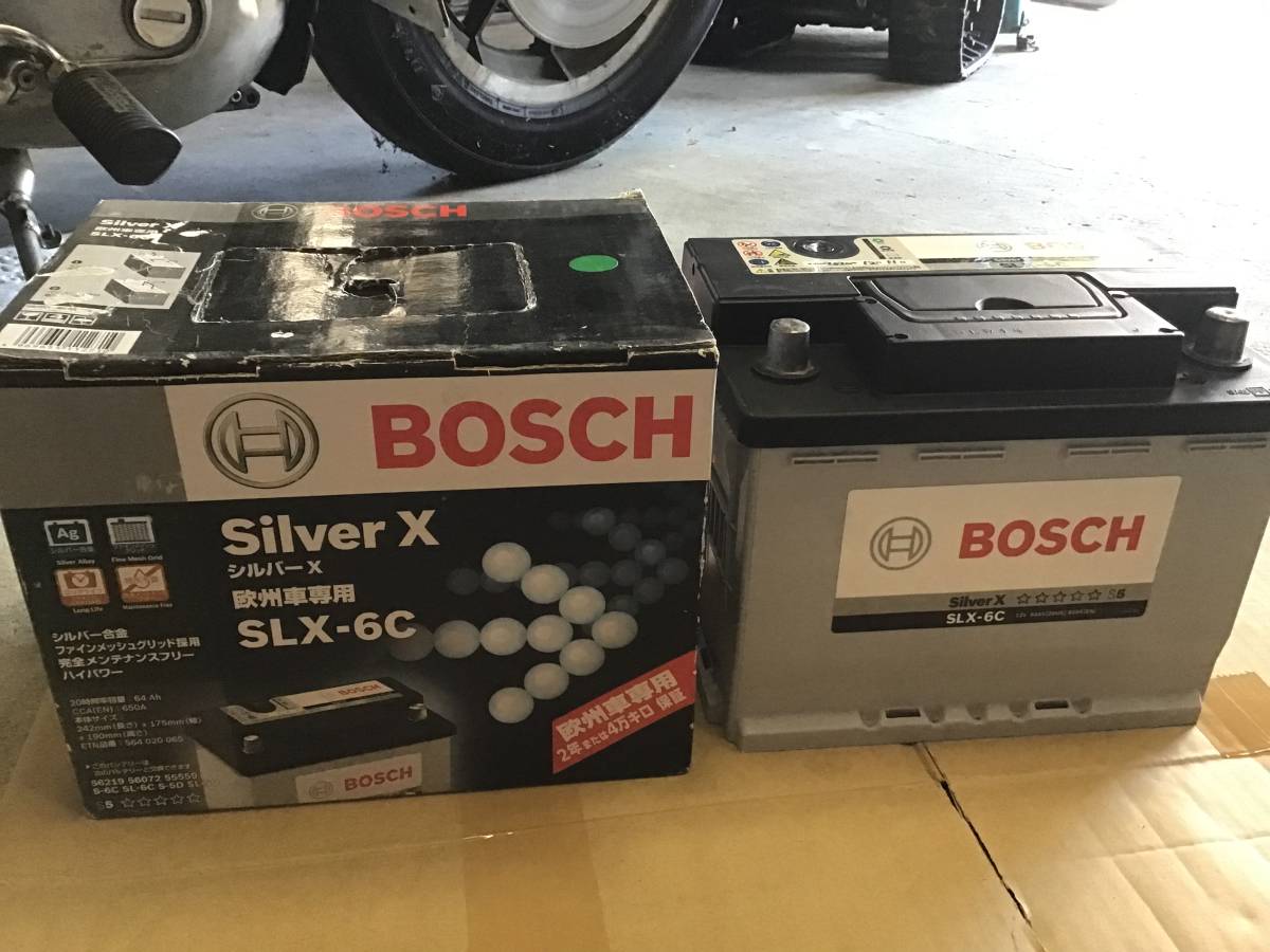 BOSCH SLX-6C シルバーX バッテリー Silver ボッシュ（BOSCH）輸入車用