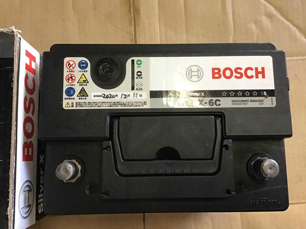 BOSCH SLX-6C シルバーX バッテリー Silver ボッシュ（BOSCH）輸入車用