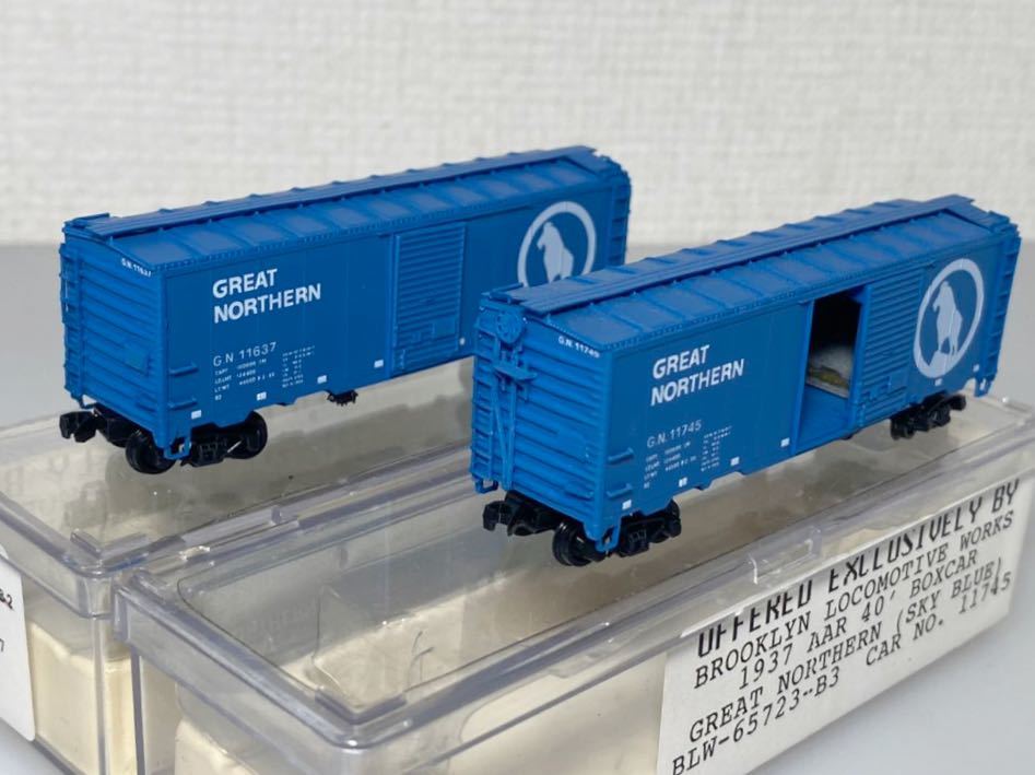 GREAT NORTHERN 1937 AAR 40 BOXCAR 貨物車 Nゲージ