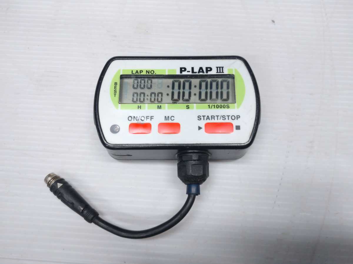実働_本体のみ P-LAP3 P-LAPⅢ ラップタイマー ラップタイムモニター ラップタイム計測器(メーター)｜売買されたオークション情報 ...