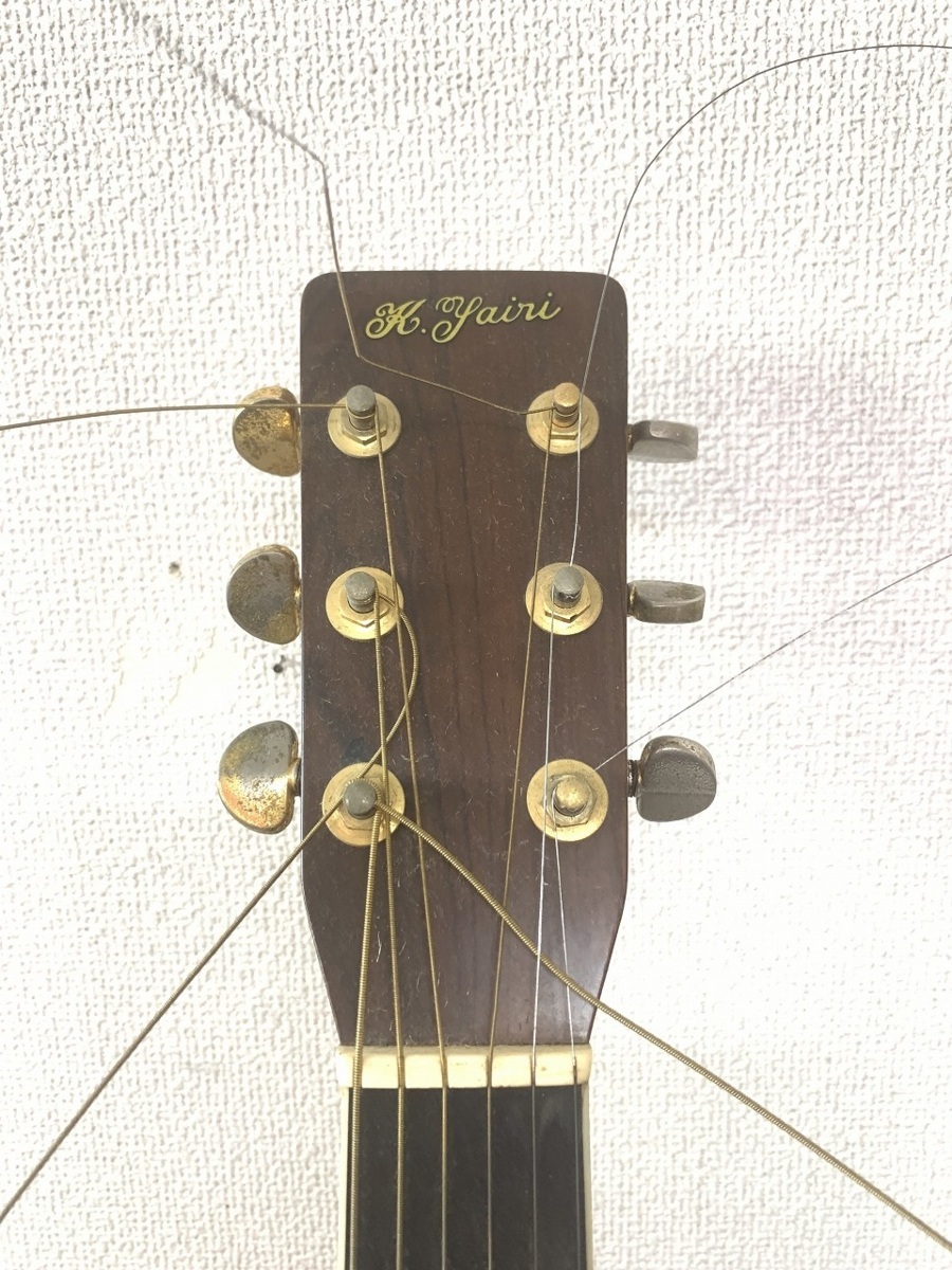 ♪【 K.yairi DY35 アコースティック ギター 76年製（頃） ジャパンビンテージ 専用ハードケース付き 弦楽器　】OK11076