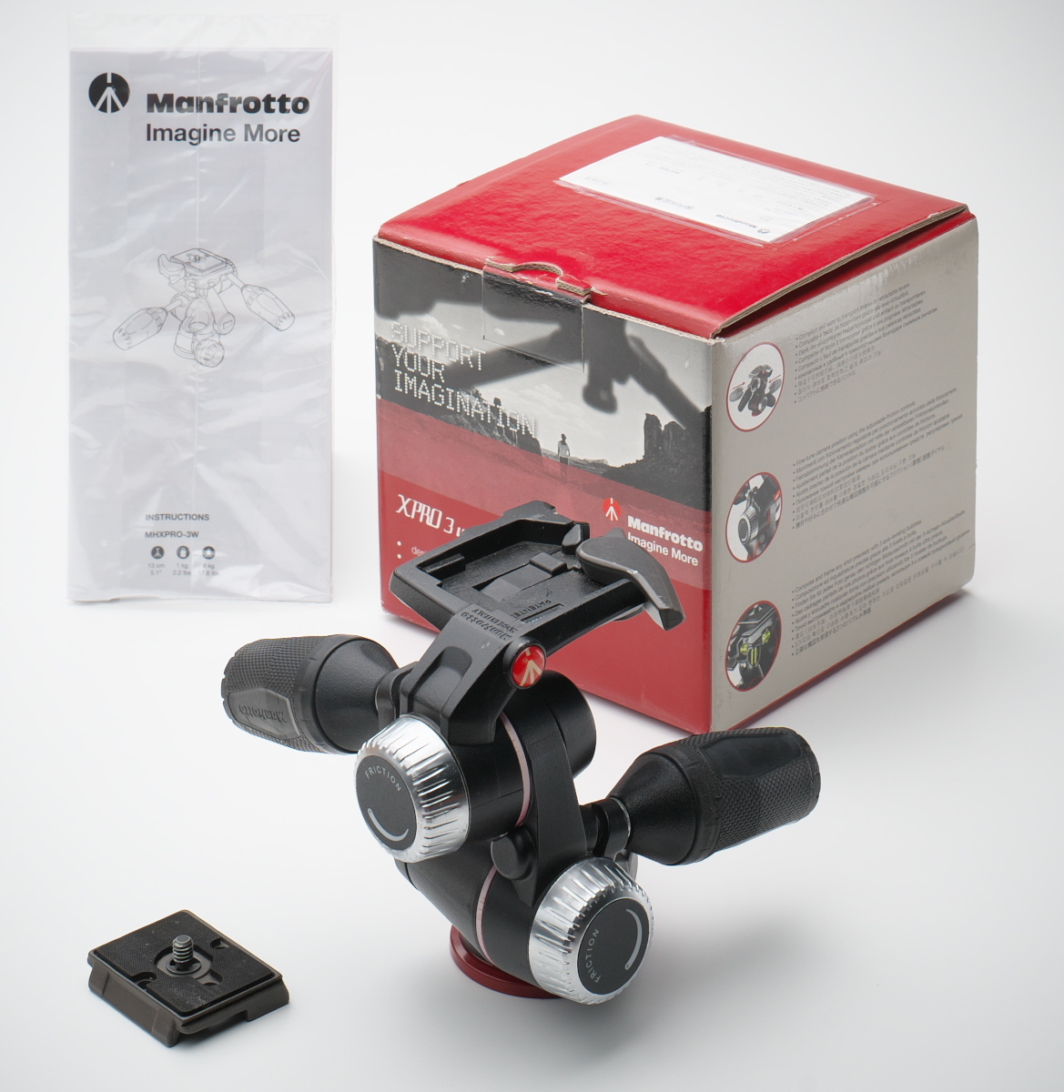 マンフロット(Manfrotto) 3ウェイ雲台 XPROギア3WAY雲台