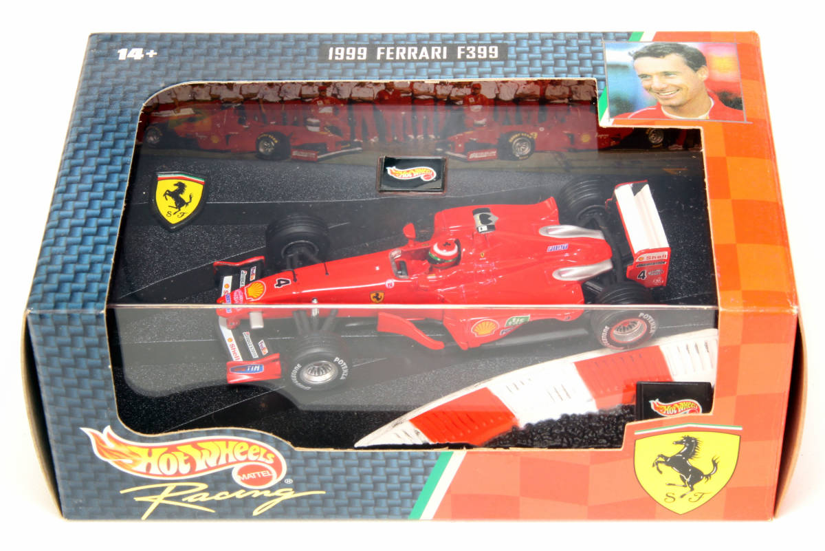 HotWheels／マテル【7台セット】 1/43 フェラーリ F399 / F2001 / F