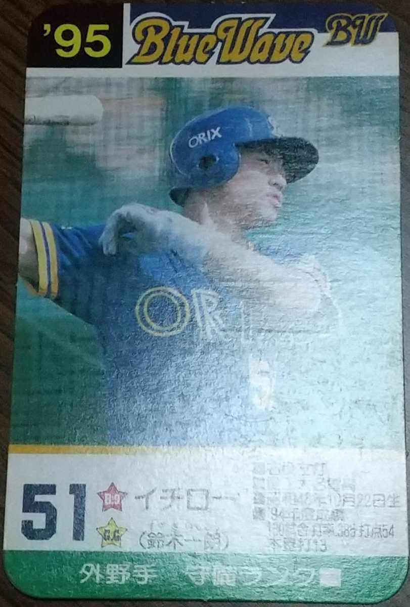 タカラプロ野球カードゲーム95オリックスブルーウェーブ イチロー 