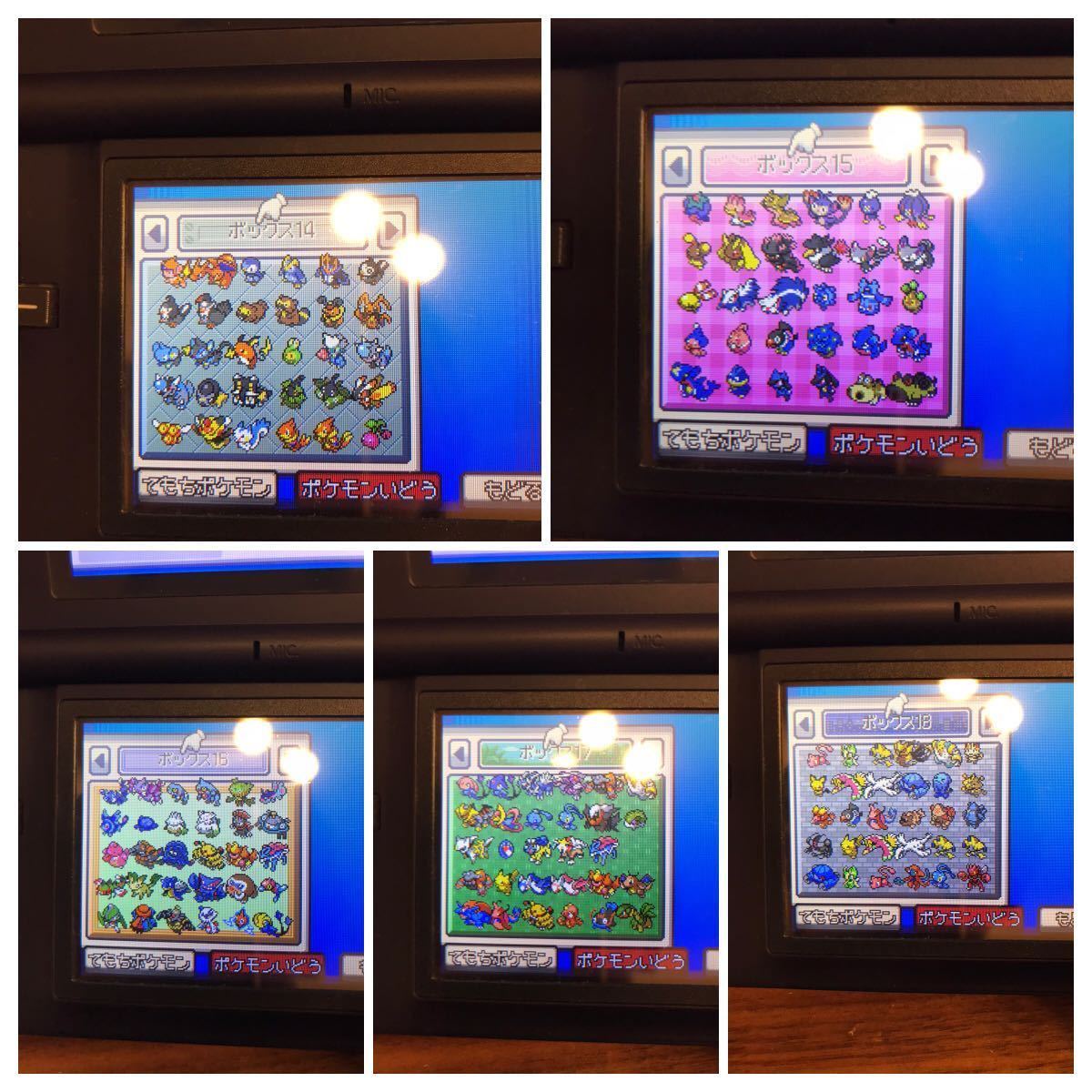 任天堂DSソフト ポケットモンスター ハートゴールド ソウルシルバー 