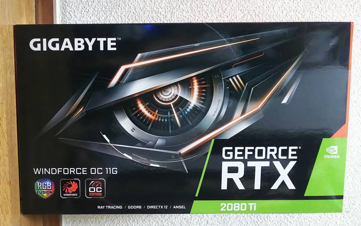 0 GeForce RTX Ti 11GB RTX2080Ti ジャンク OC GIGABYTE 11G GAMING 
