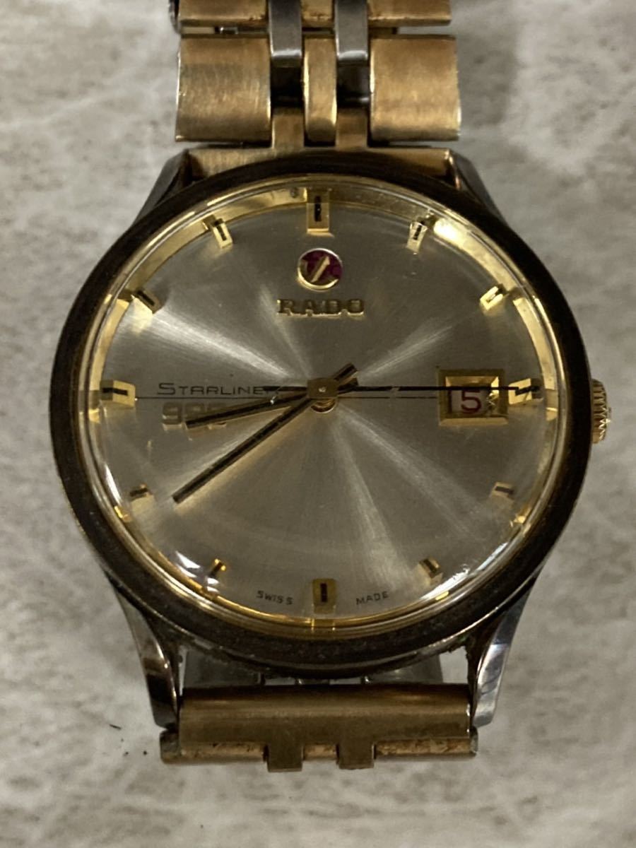 RADO ラドー STARLINER 999 スターライナー 自動巻き 11730 ゴールド 