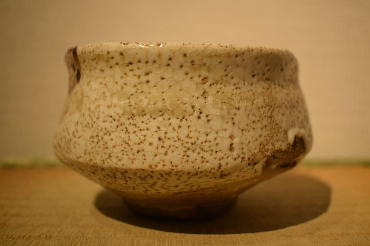 GE】R1185【東海コレクター所蔵品】時代 志野茶碗 /日本美術 茶道具