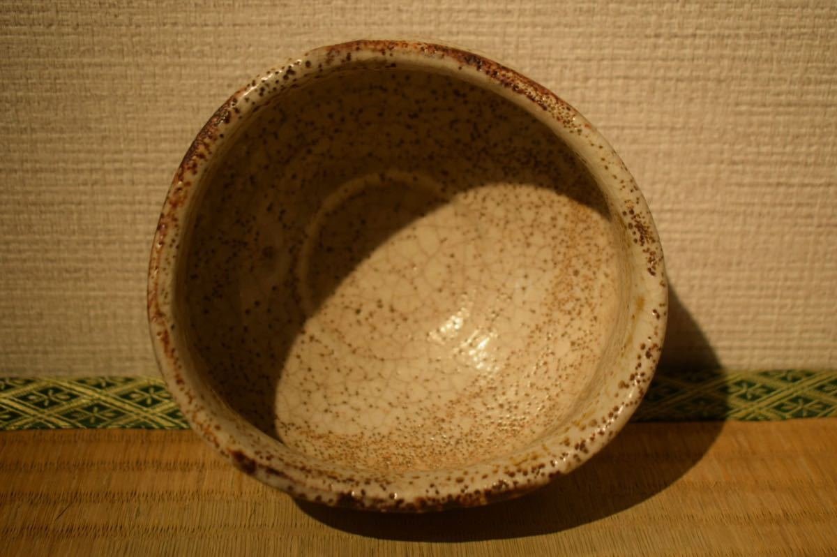 GE】R1185【東海コレクター所蔵品】時代 志野茶碗 /日本美術 茶道具