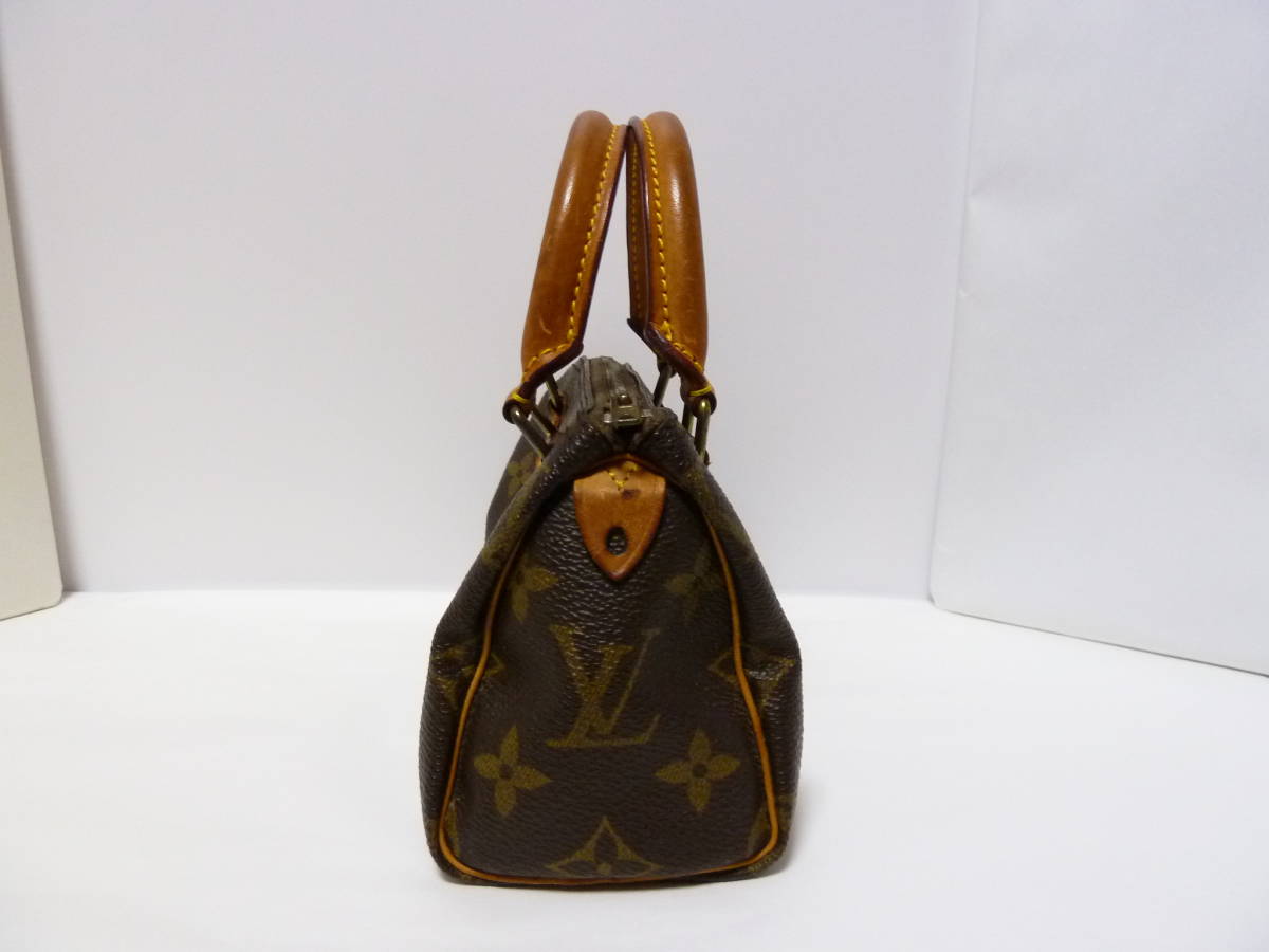 LOUIS VUITTON ルイヴィトン モノグラム ミニ スピーディー ハンド 