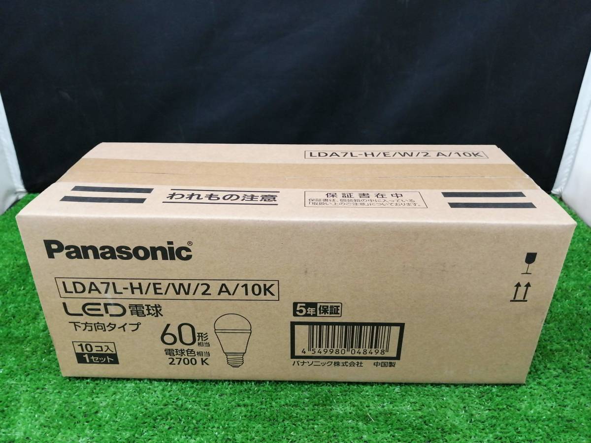 Panasonic LED電球 60形 パナソニック 電球色 新品 パルック LDA7L-G 