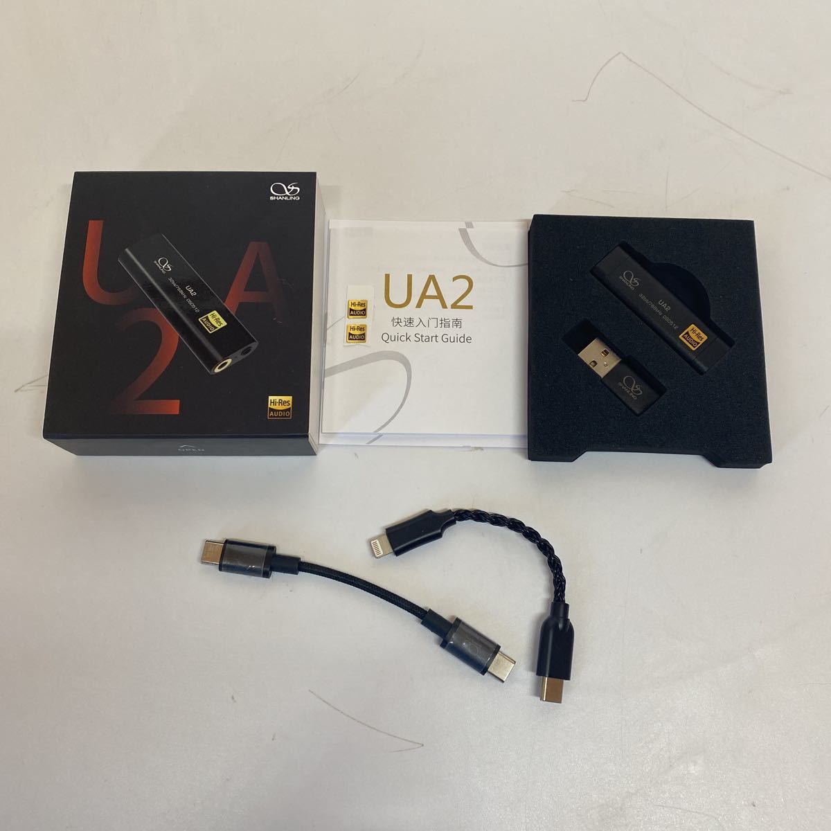 高品質，品質保証 SHANLING UA2 バランス対応ポータブルDACアンプ(ヘッドフォンアンプ)｜売買されたオークション情報、yahooの商品情報をアーカイブ公開 - オークファン ヘッドフォンアンプ