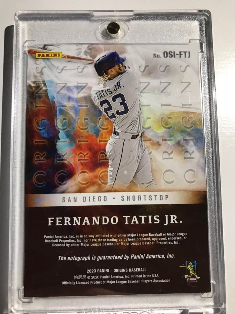 Fernando Tatis Jr. Auto タティス Jr. サイン オート 直書き 直筆 