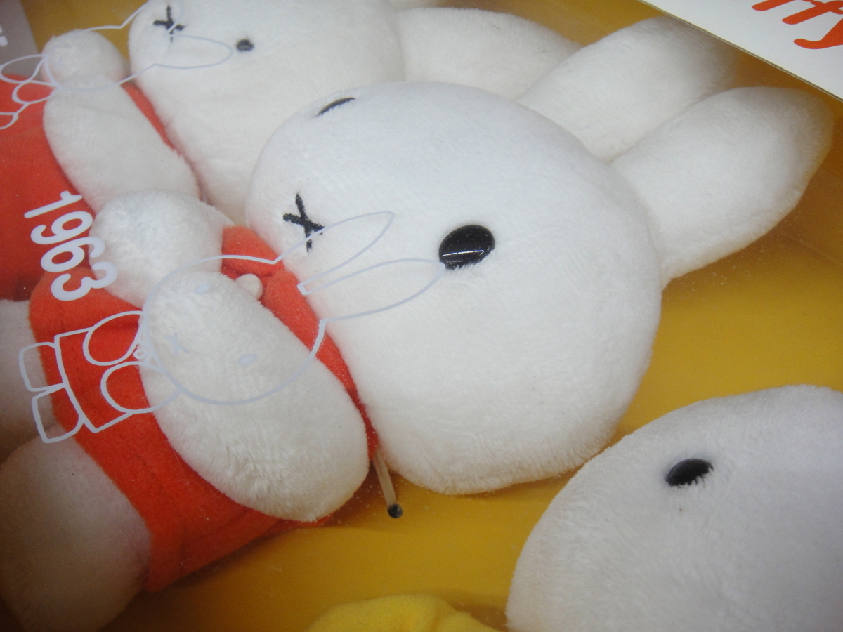 N2 品 セキグチ miffy ミッフィー 50周年記念 ぬいぐるみ マスコット