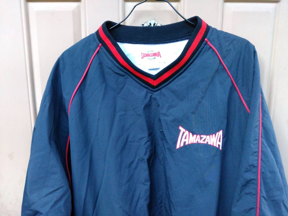 玉澤　Ｖネック長袖ジャケット　Ｌ　タマザワ