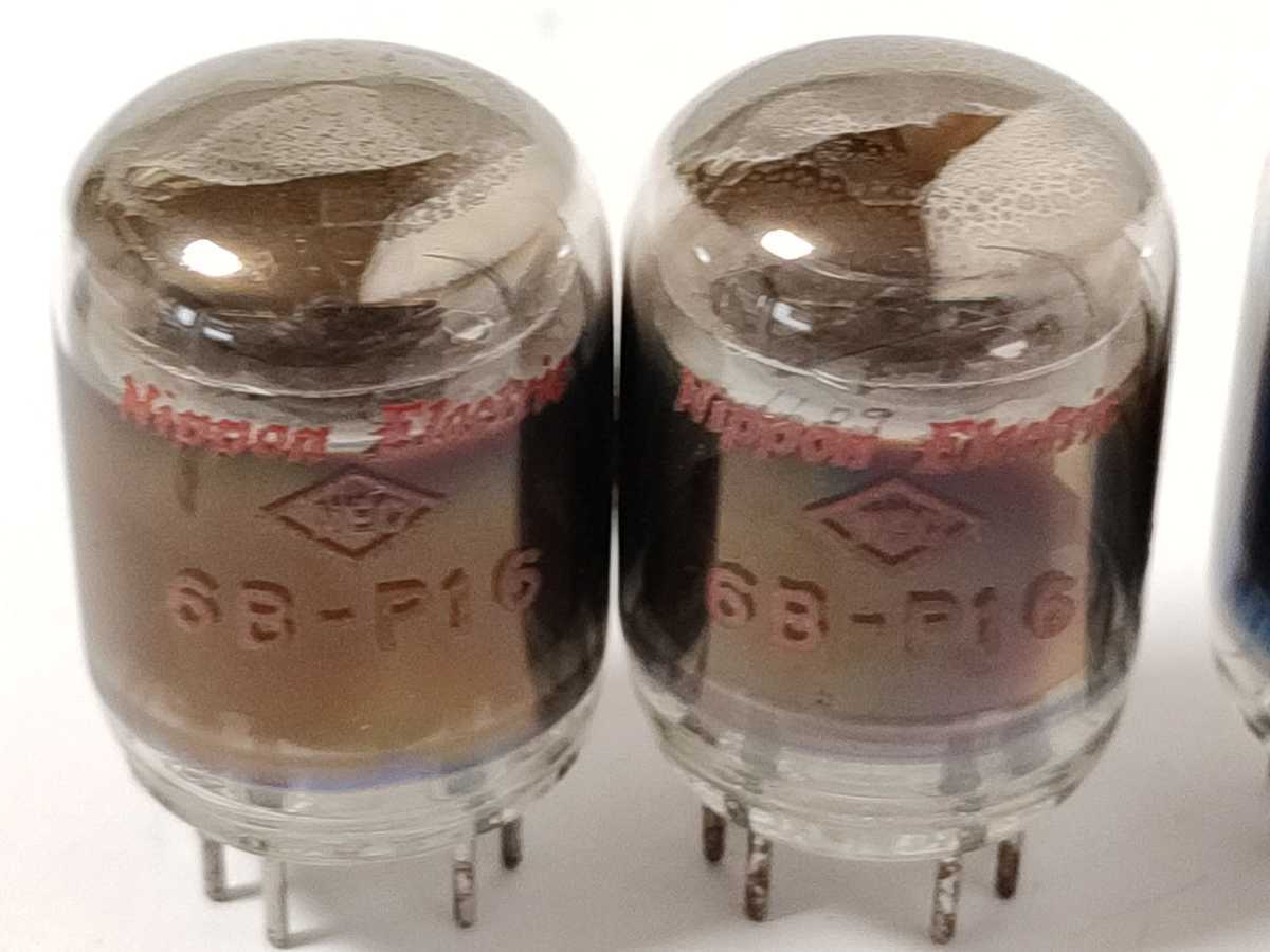 10578 NEC 6B-P16 通信用 2本 動作未確認 真空管 NEC通信システム、「NEC |