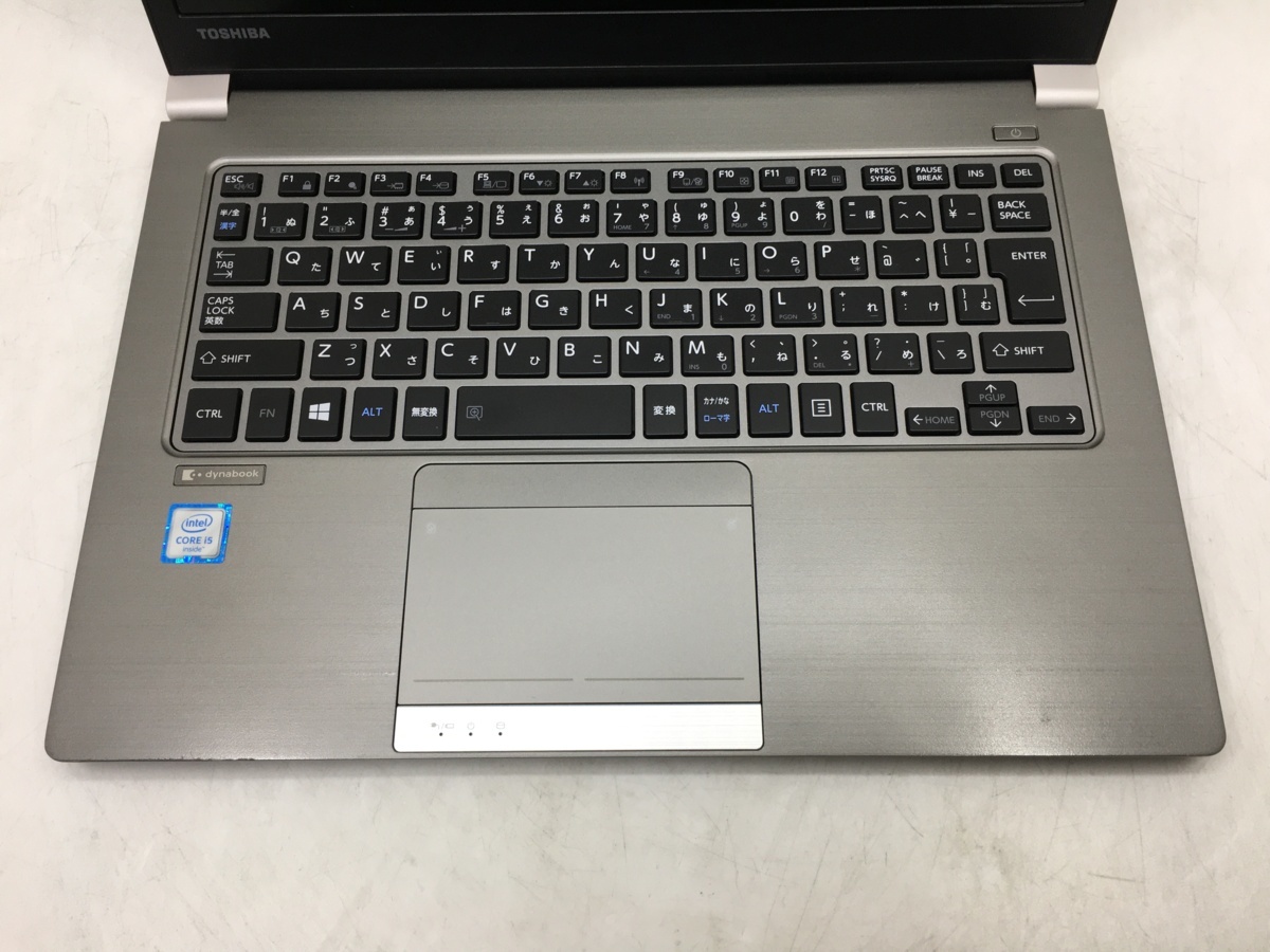 東芝】dynabook R63/B Core i5-6200U 2.3GHz メモリ8GB SSD128GB 13.3