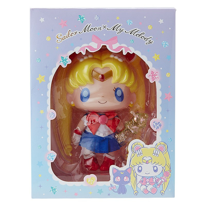 セーラームーン　マイメロディ コラボ 　ドール&ネックレス　ソフビ　フィギュア 送料込み セーラームーン×マイメロディ コラボ セーラームーン ドール