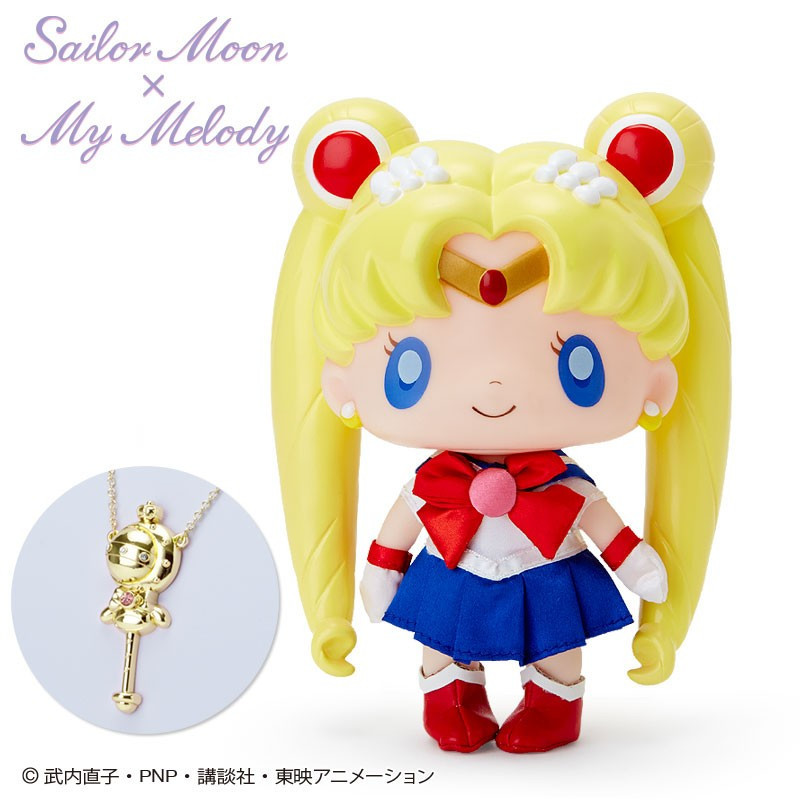 送料込み セーラームーン×マイメロディ コラボ セーラームーン ドール
