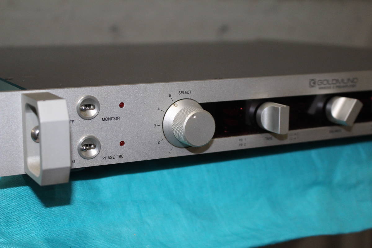 GOLDMUND ゴールドムンド MIMESIS 2 ステレオプリアンプ 正規品の中古