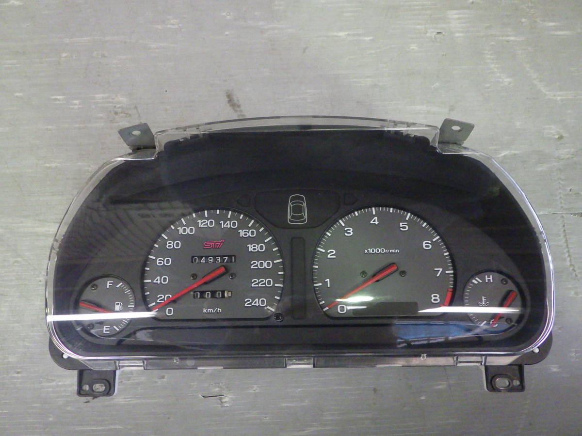 車 BG5 BD5 Sti 240km メーター
