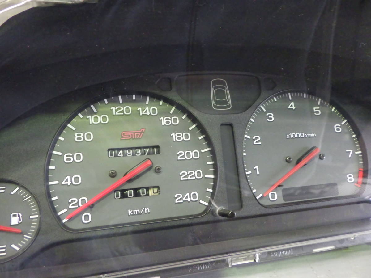 車 BG5 BD5 Sti 240km メーター