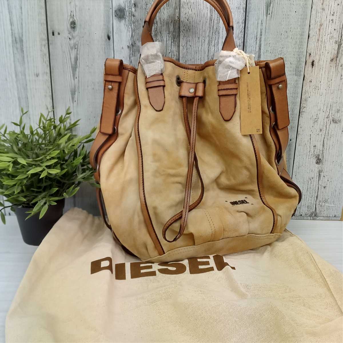 DIESEL ディーゼル 2WAY トートバッグ 中古・古着通販DIESEL 