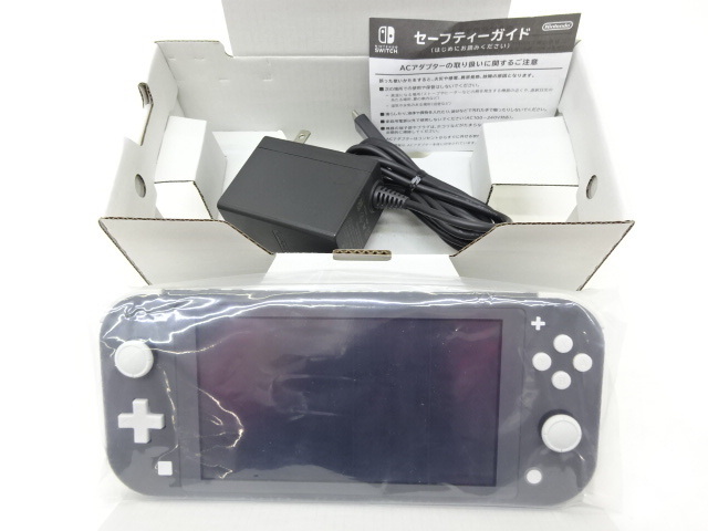 超激得，人気 25SA○Nintendo Switch Lite 本体 グレー Ver.13.0.0