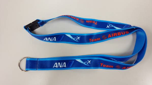 ANA AIRBUS エアバス ネックストラップ ANA × エアバス Team AIRBUS ネックストラップ 新品 非売品? ANA