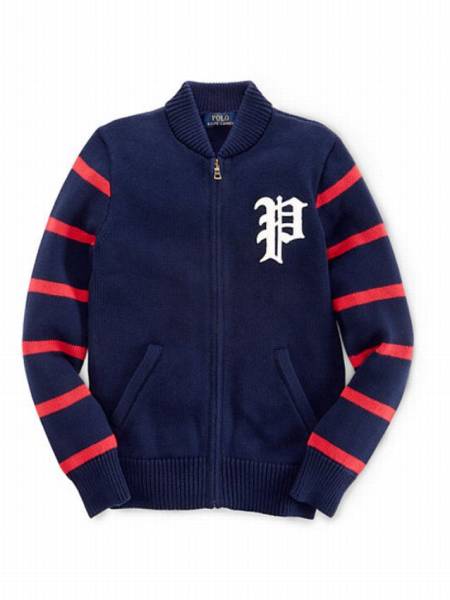 RALPH LAUREN[ラルフローレン]フルジップセーターBOYS(XL)