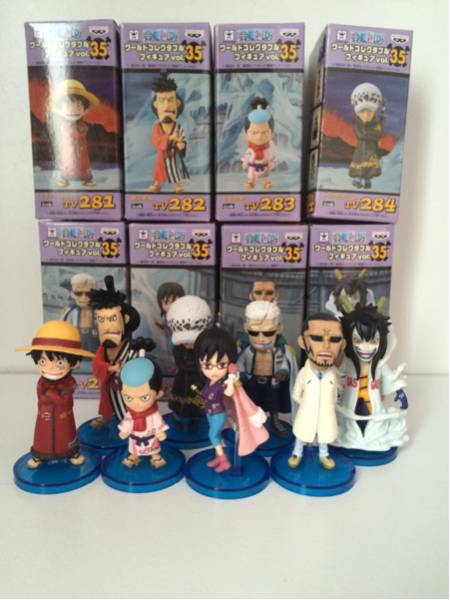 ワンピース コレクタブル vol.35 全8種セット コミック、アニメ ONE