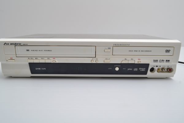 DVDレコーダー DXアンテナ パナソニック VHSビデオ一体型 broadtec(VHS