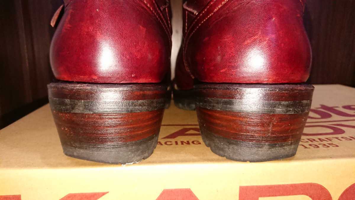 安藤製靴×カドヤ「KA-G.I.J」限定ボルドー色 26.5cm 赤茶 Boots&Boots