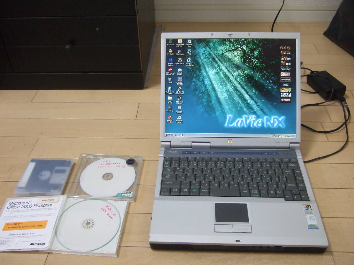美品 NEC VersaPro NX PC-LW450J/1 Windows 98 SE(14インチ～)｜売買