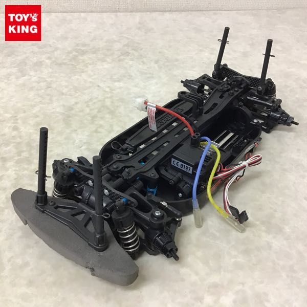RCカー シャーシ 3台セット ジャンク 部品取り メーカー不明 1円～ ジャンク タミヤ 電動RC ラジコン シャーシ 部品取り 受信機 等