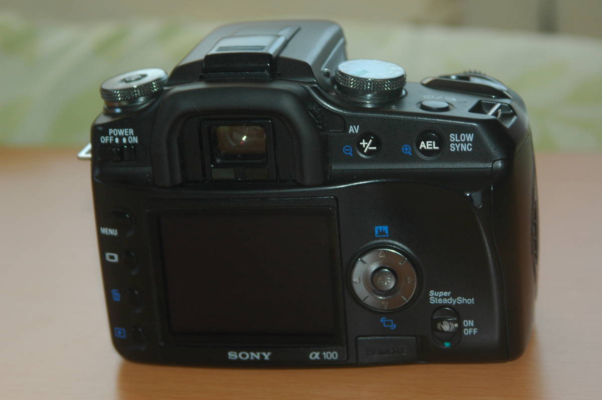 SONY α１００　ボディ_3