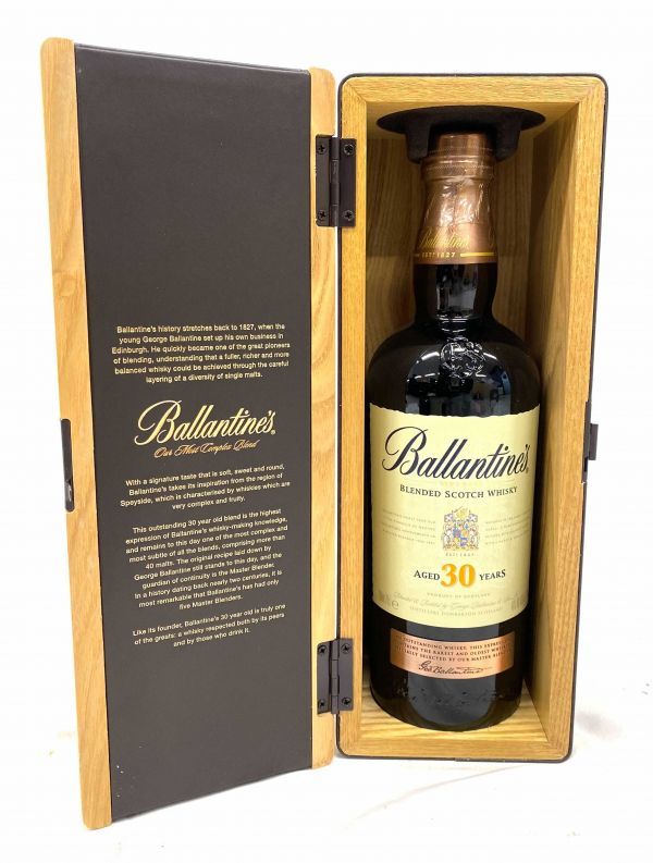 バランタイン 30年 未開栓 スコッチウイスキー 750ml Ballantines