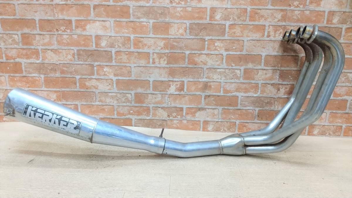  XJR400R 4HM KER KER カーカー メガホン メッキ 集合 フルエキ マフラー 絶版品 XJR XJR400(マフラー本体（社外）)｜売買されたオークション情報、yahooの商品情報をアーカイブ公開 - オークファン ヤマハ用
